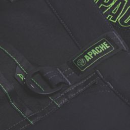 Apache Calgary Stretch Trouser Black 36" W 31" L