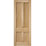 Jeld-Wen Deco Unfinished Oak Veneer Wooden 4-Panel Internal Door 1981mm x 838mm