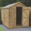 Forest  6' x 8' (Nominal) Apex Overlap Timber Shed with Base