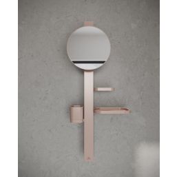 Ideal Standard Alu+ Mirror with Beauty Bar Rose 311mm x 160mm x 717mm