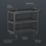 Bunker 3-Tier Utility  Service Cart 854mm x 504mm x 920mm
