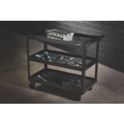 Bunker 3-Tier Utility  Service Cart 854mm x 504mm x 920mm