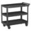 Bunker 3-Tier Utility  Service Cart 854mm x 504mm x 920mm