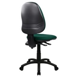 Nautilus Designs Java 200 Medium Back Task/Operator Chair No Arms Green