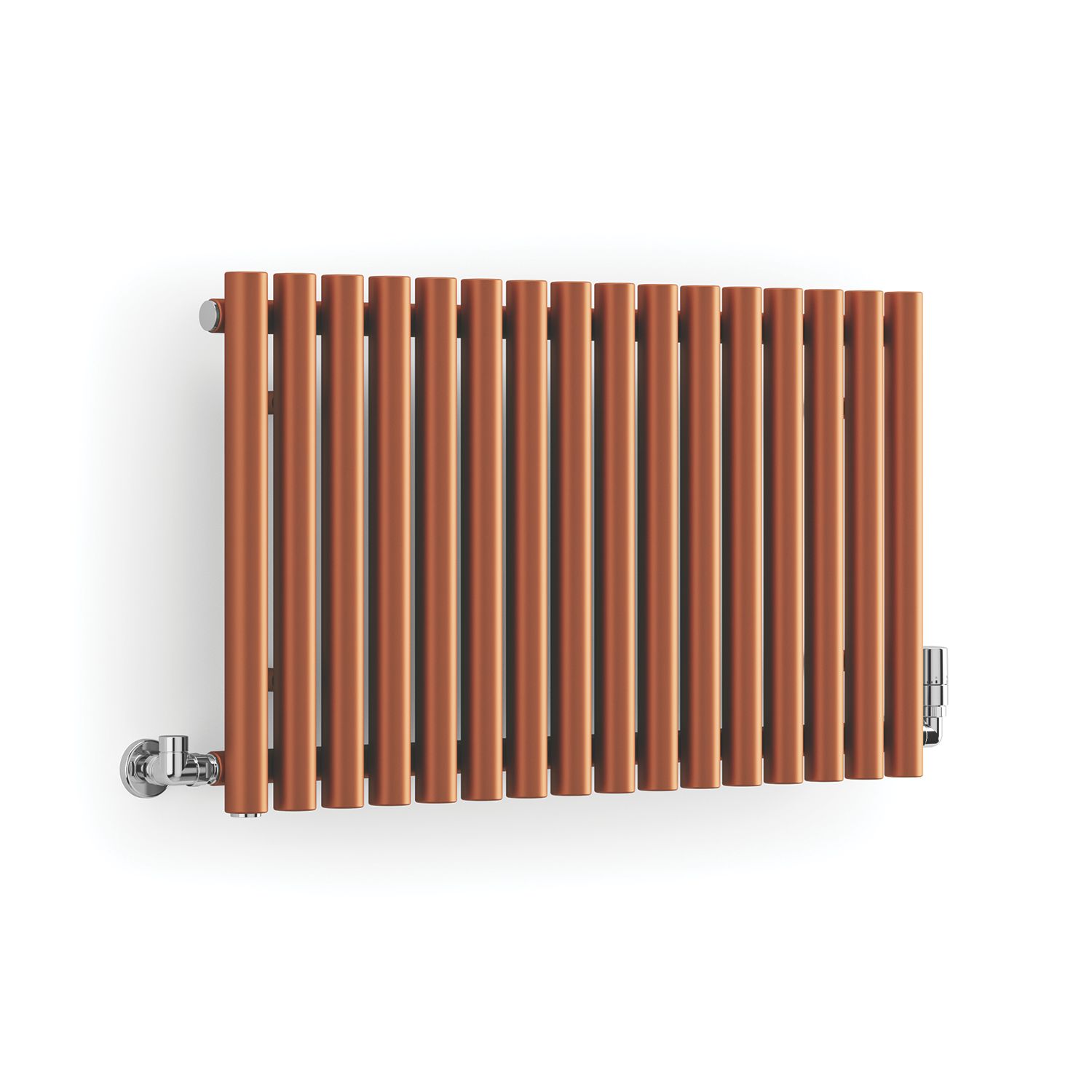 Terma Rolo Room 500mm x 865mm 2015BTU Copper Horizontal Designer Radiator (407RH)