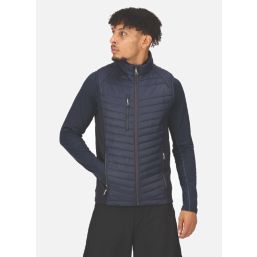 Regatta Navigate Hybrid Bodywarmer Navy/Seal Grey 3X Large 50" Chest