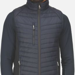 Regatta Navigate Hybrid Bodywarmer Navy/Seal Grey 3X Large 50" Chest