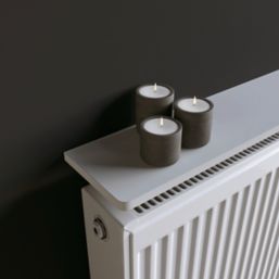 RB UK White Matte Radiator Shelf 900mm x 150mm x 18mm