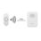 Byron DBY-22313UK Plug-In Wireless Doorbell Kit White 2 Piece Set