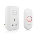 Byron DBY-22313UK Plug-In Wireless Doorbell Kit White 2 Piece Set