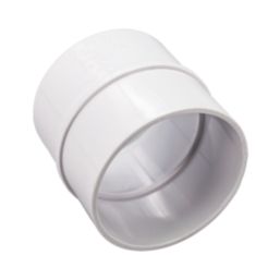 FloPlast  Straight Coupling 50mm x 50mm White