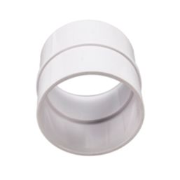 FloPlast  Straight Coupling 50mm x 50mm White
