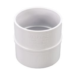 FloPlast  Straight Coupling 50mm x 50mm White