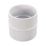 FloPlast  Straight Coupling 50mm x 50mm White