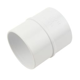 FloPlast  Straight Coupling 50mm x 50mm White