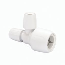 Hep2O  Plastic Push-Fit Reducing Tee 22mm x 10mm x 10mm
