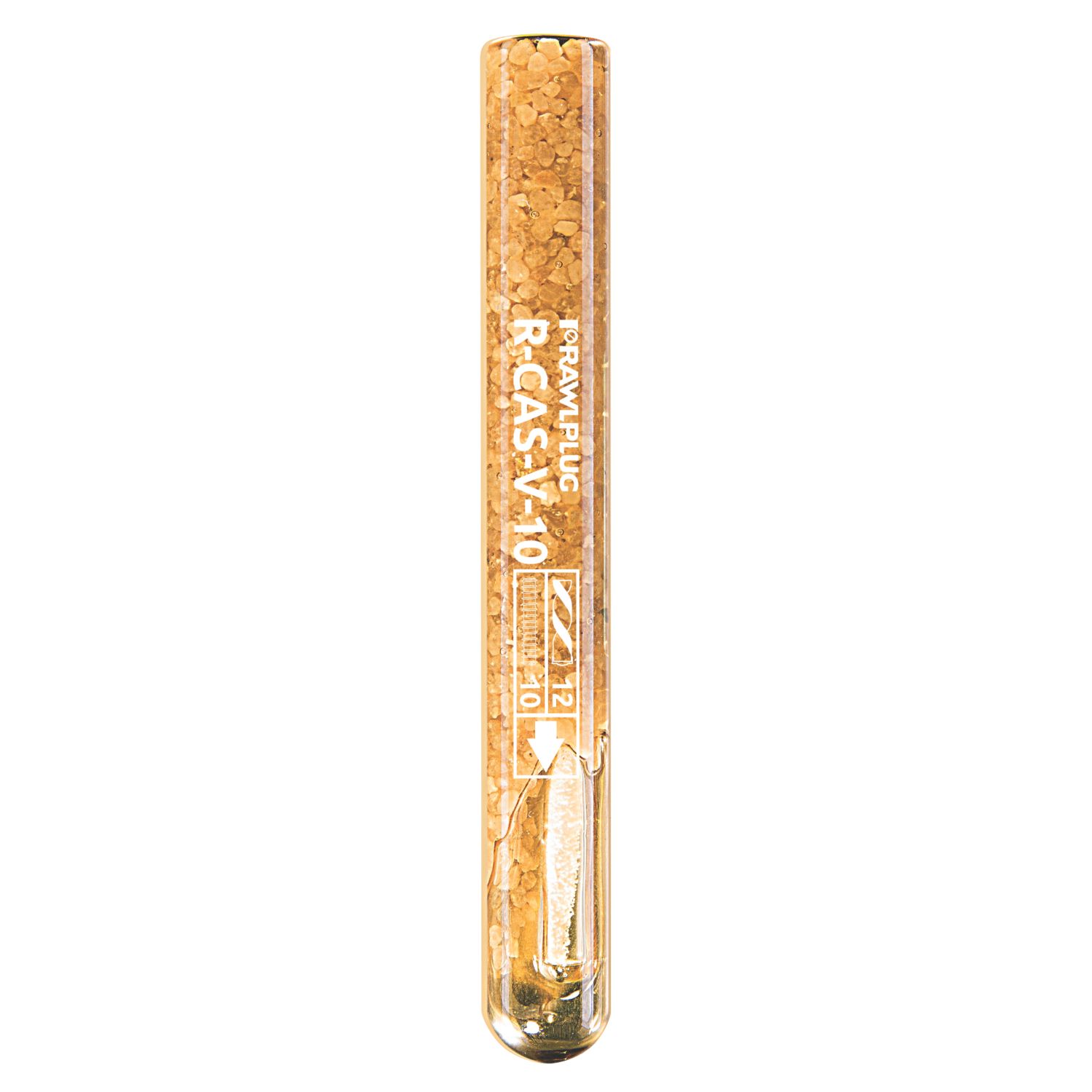 Rawlplug RCASV Resin Capsules 10mm x 90mm Drill Size 12mm 10 Pack (4088F)