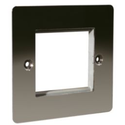 LAP  2-Module Modular Faceplate Black Nickel