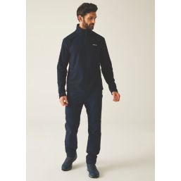 Regatta Thompson Marl Fleece Navy Small 39.3" Chest