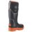 Muck Boots Grit S5 Size 8 Womens Black/Orange   Safety Wellies