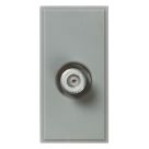 Knightsbridge  Modular F-Type Satellite Socket Grey