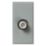 Knightsbridge  Modular F-Type Satellite Socket Grey