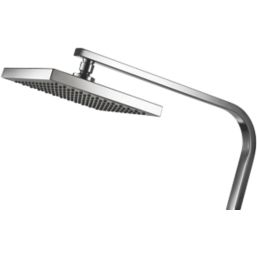 Aqualisa Sierra Safe Touch Rear-Fed Exposed Chrome Thermostatic Bar Diverter Mixer Shower