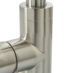 Highlife Bathrooms Eco Single Lever Sink Mixer Brushed Steel