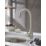 Highlife Bathrooms Eco Single Lever Sink Mixer Brushed Steel