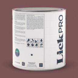 LickPro  2.5Ltr Red 06 Vinyl Matt Emulsion  Paint