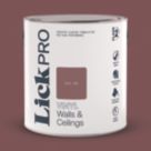LickPro  2.5Ltr Red 06 Vinyl Matt Emulsion  Paint