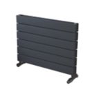 Ximax Oceanus 445mm x 600mm 1560BTU Anthracite Horizontal Designer Radiator