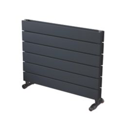Ximax Oceanus 445mm x 600mm 1560BTU Anthracite Horizontal Designer Radiator