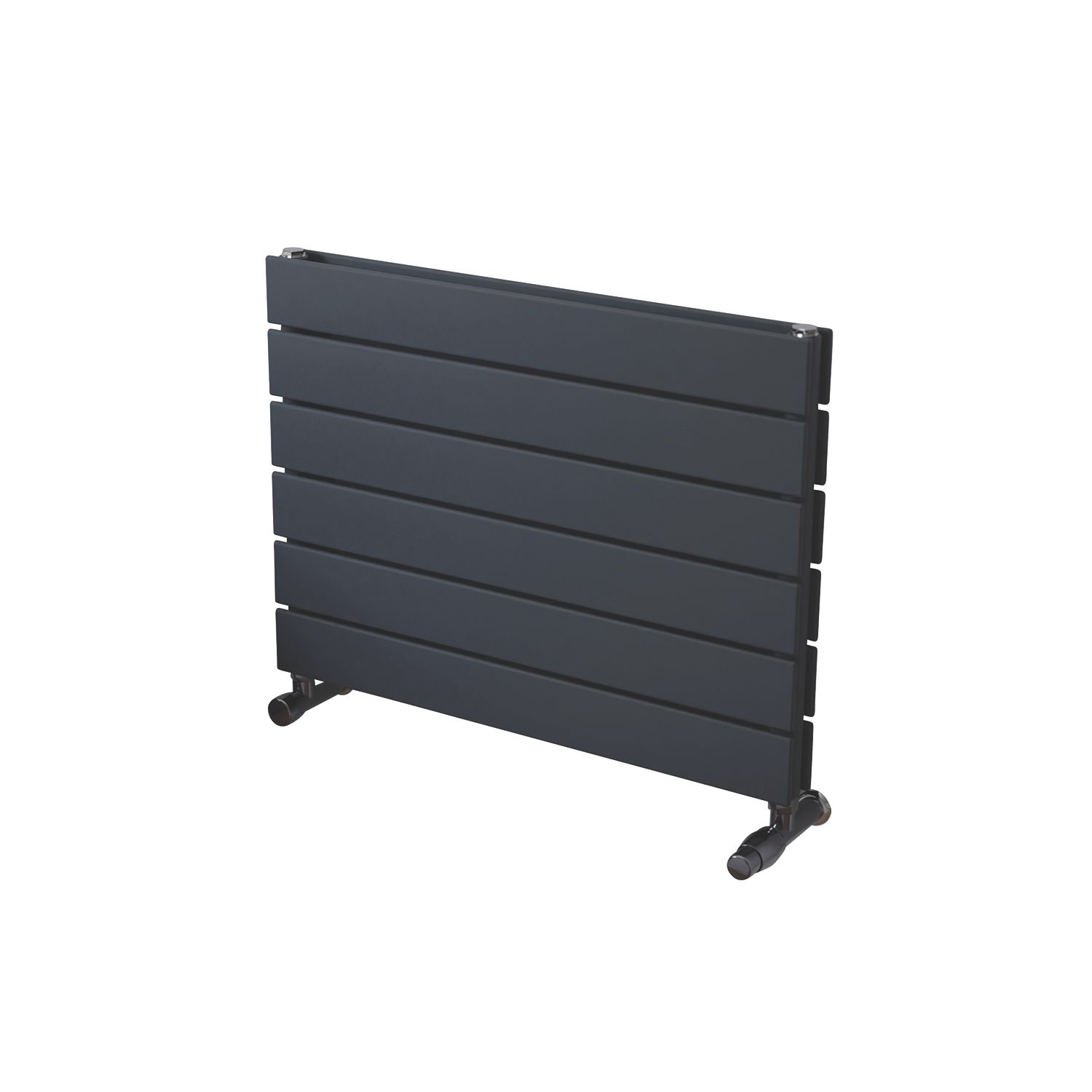 Ximax Oceanus 445mm x 600mm 1560BTU Anthracite Horizontal Designer Radiator (408TP)