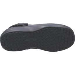 Skechers Riverbound Pasay Size 7 Womens Black Waterproof Slip-On Non Safety Clogs