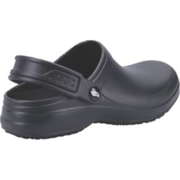 Skechers Riverbound Pasay Size 7 Womens Black Waterproof Slip-On Non Safety Clogs
