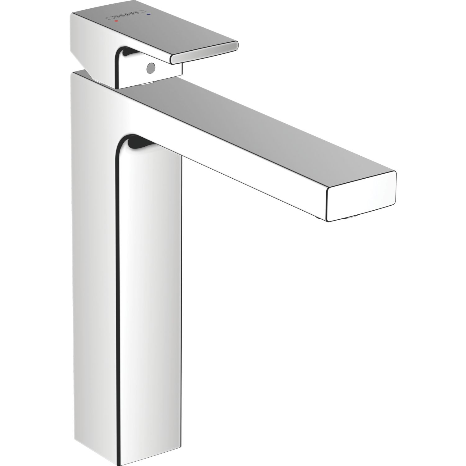 Hansgrohe Vernis Shape 190 Basin Mixer with Isolated Water Conduction Chrome (408VH)