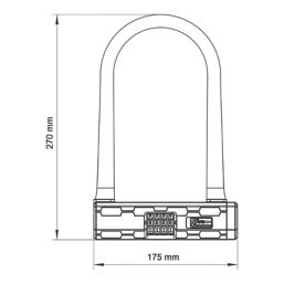 Smith & Locke  D-Lock 175mm x 270mm