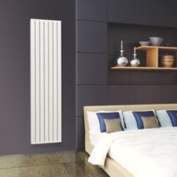 Blaze 1800mm x 485mm 4235BTU White Vertical Designer Radiator