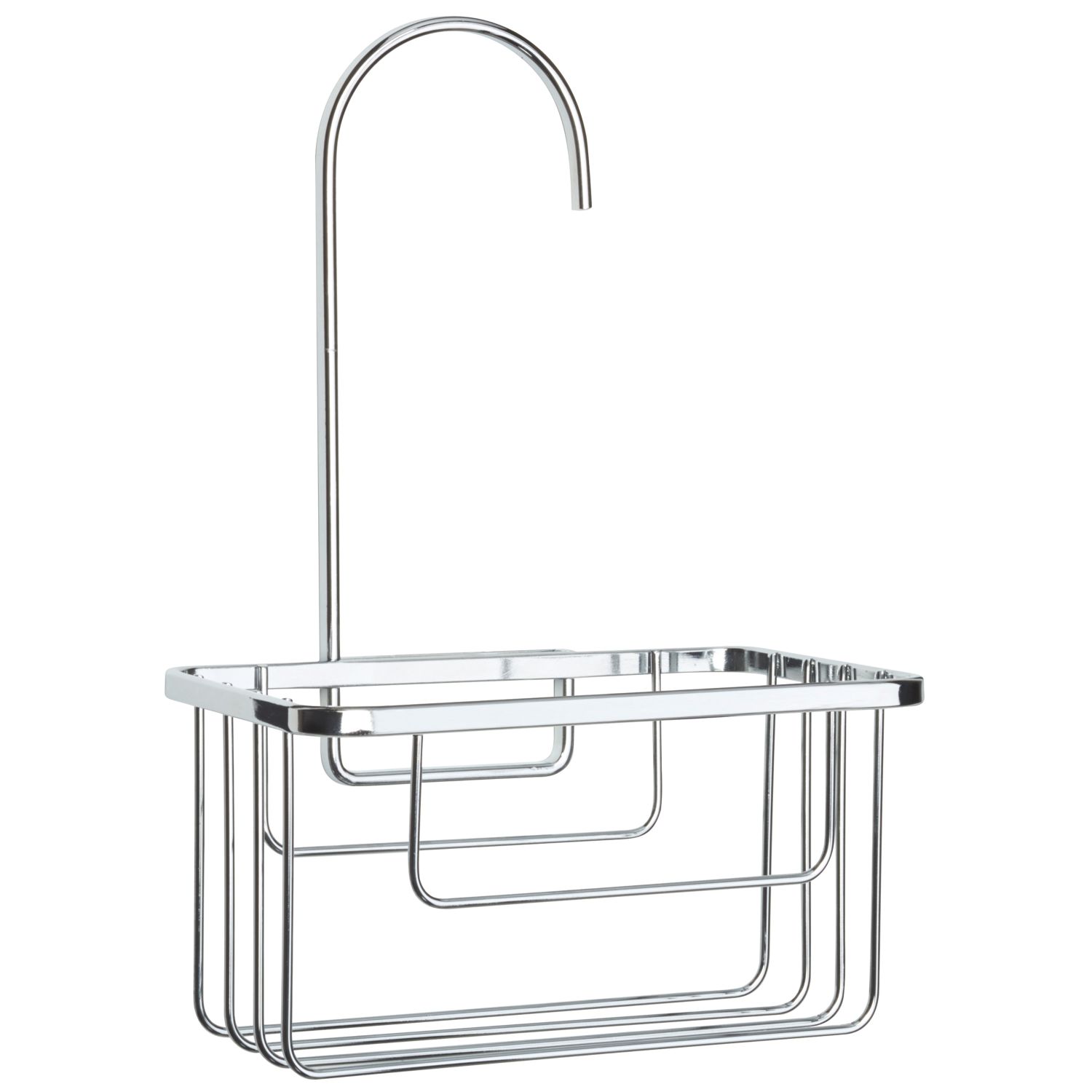 Croydex 1-Tier Hook-Over Shower Caddy Chrome (4090H)