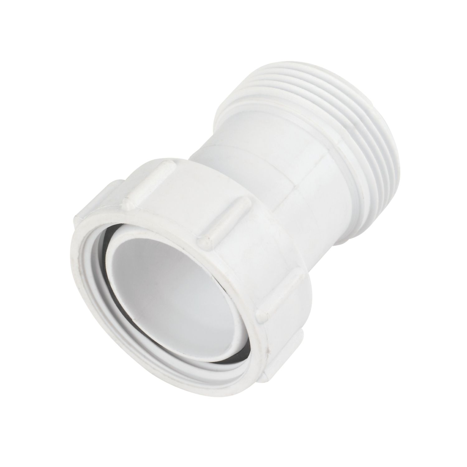 McAlpine S12A-2 BSP Straight Coupling White 32mm x 50mm (40981)