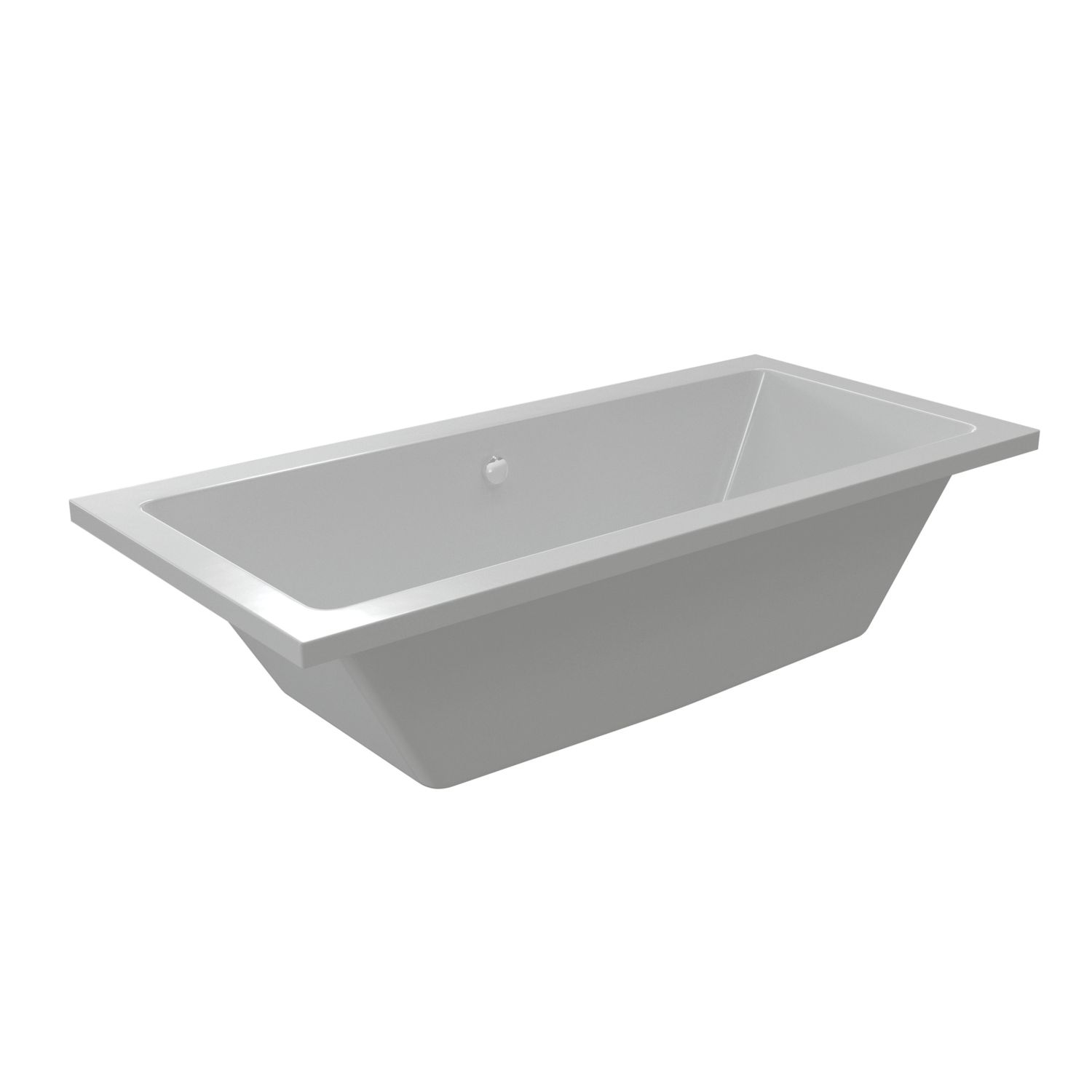 Colorado Double-Ended Bath Acrylic No Tap Holes 1700mm x 700mm (409AA)