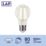 LAP  E27 A60 LED Light Bulb Clear 806lm 3.8W 2 Pack