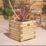 Rowlinson  Square Planter Natural 40cm x 40cm x 37cm