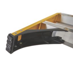 Zarges Fibreglass 1.05m 4 Step Swingback A Frame Step Ladder