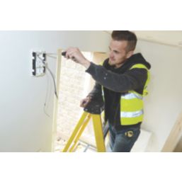 Zarges Fibreglass 1.05m 4 Step Swingback A Frame Step Ladder