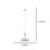 Eglo Sabinar Large Shade Pendant Light White