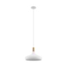 Eglo Sabinar Large Shade Pendant Light White