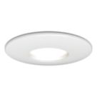 4lite  Fixed  Fire Rated GU10 Downlights White 6 Pack