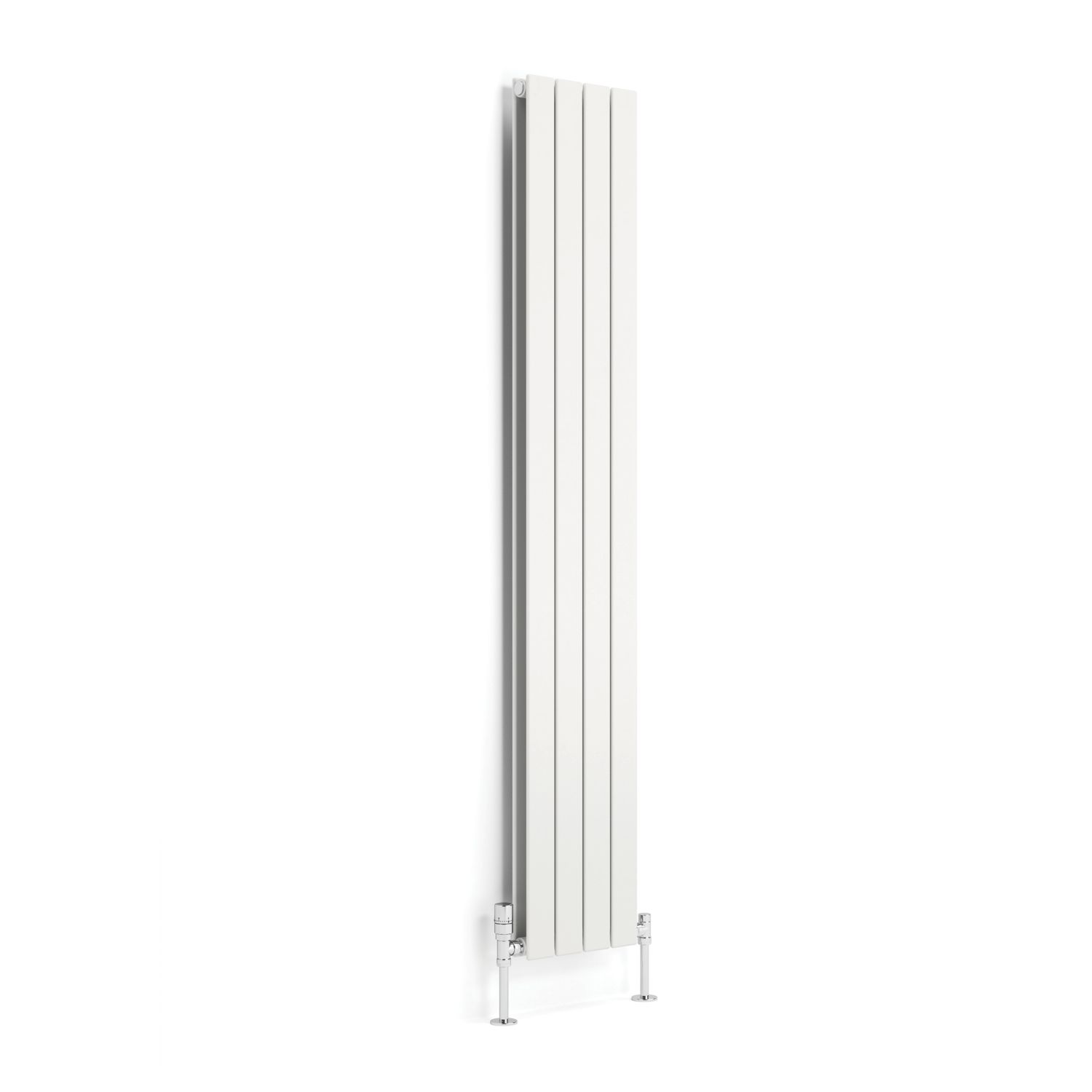 Terma Forte 1800mm x 292mm 2776BTU Matt White Vertical Designer Radiator (409HE)